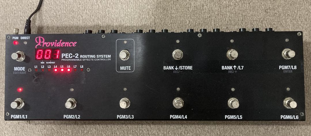 PROVIDENCE PEC-2（8ループ・プログラマブル・スイッチャー）