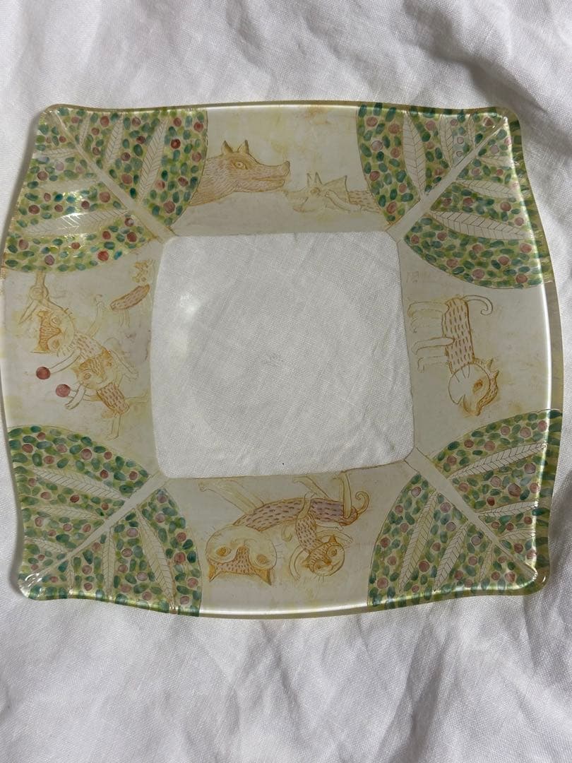 松岡装子⭐︎皿⭐︎ガラス