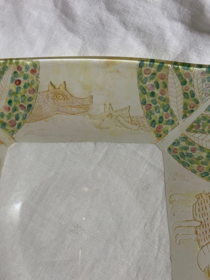 松岡装子⭐︎皿⭐︎ガラス