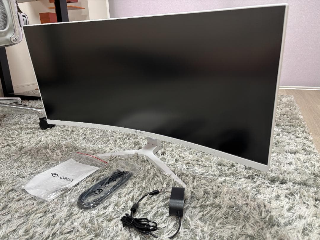 CRUA ウルトラワイドモニター 34インチ 3440×1440P)