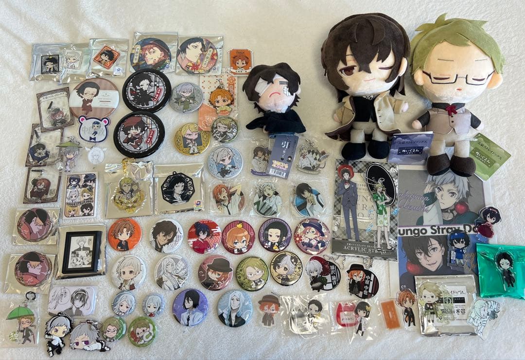 グッズまとめ売り ぬいぐるみ アクスタ アクキー 春河35 原作柄 太宰治