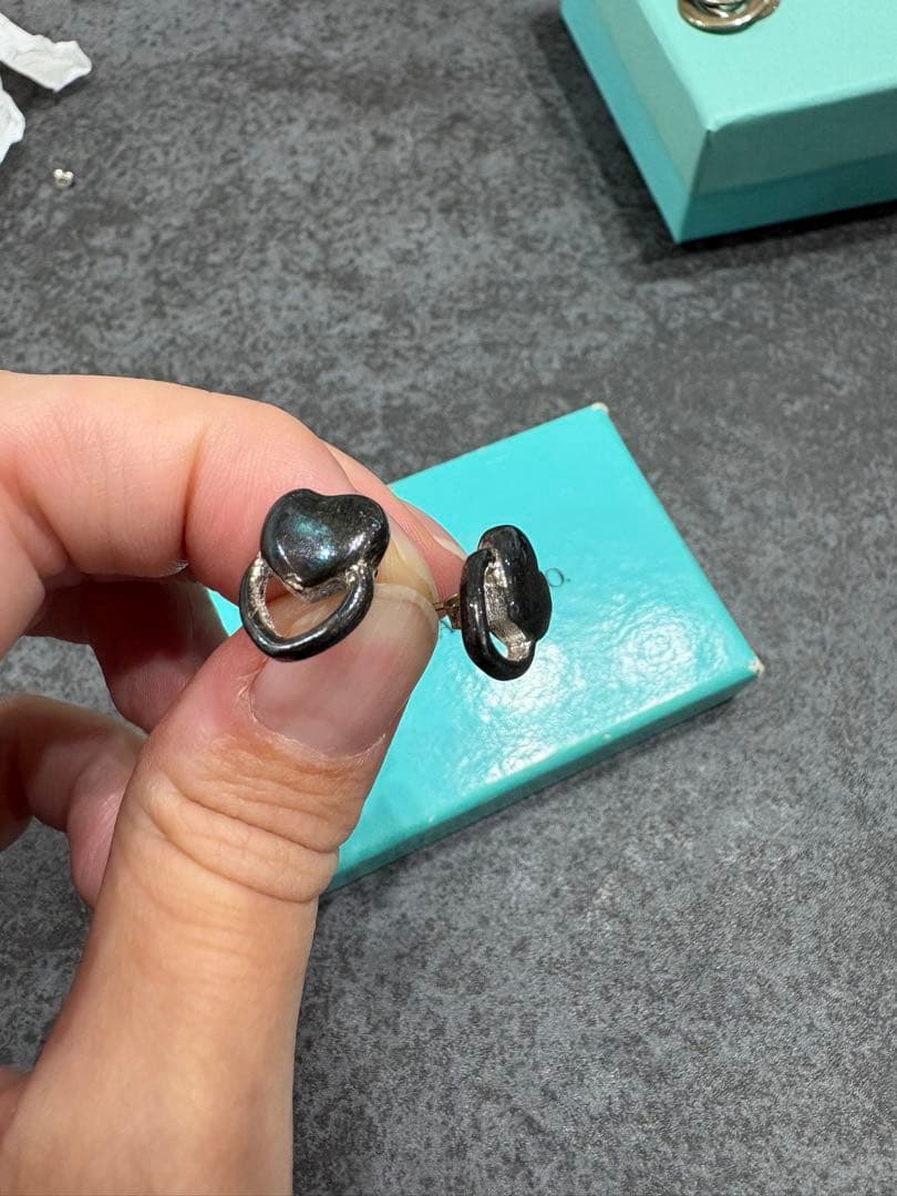 Tiffany & Co. ハート型＆リボン型ピアスセット