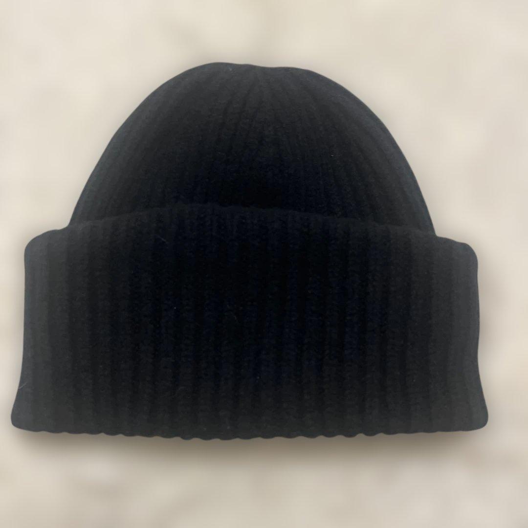 chiiiibag ch!iii ニットビーニー　ニット帽 ブラック