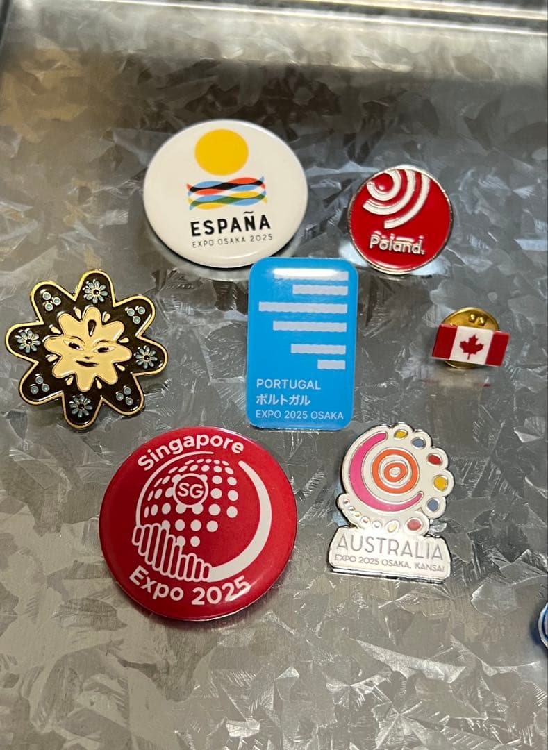 関西万博2025 ピンバッジ/ストラップセット
