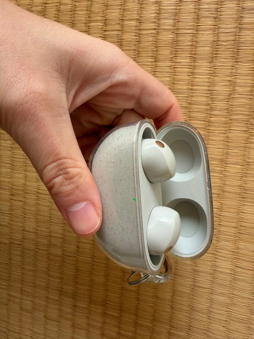 ソニー　WF 1000XM5グレー ワイヤレスイヤホン 充電ケース付き