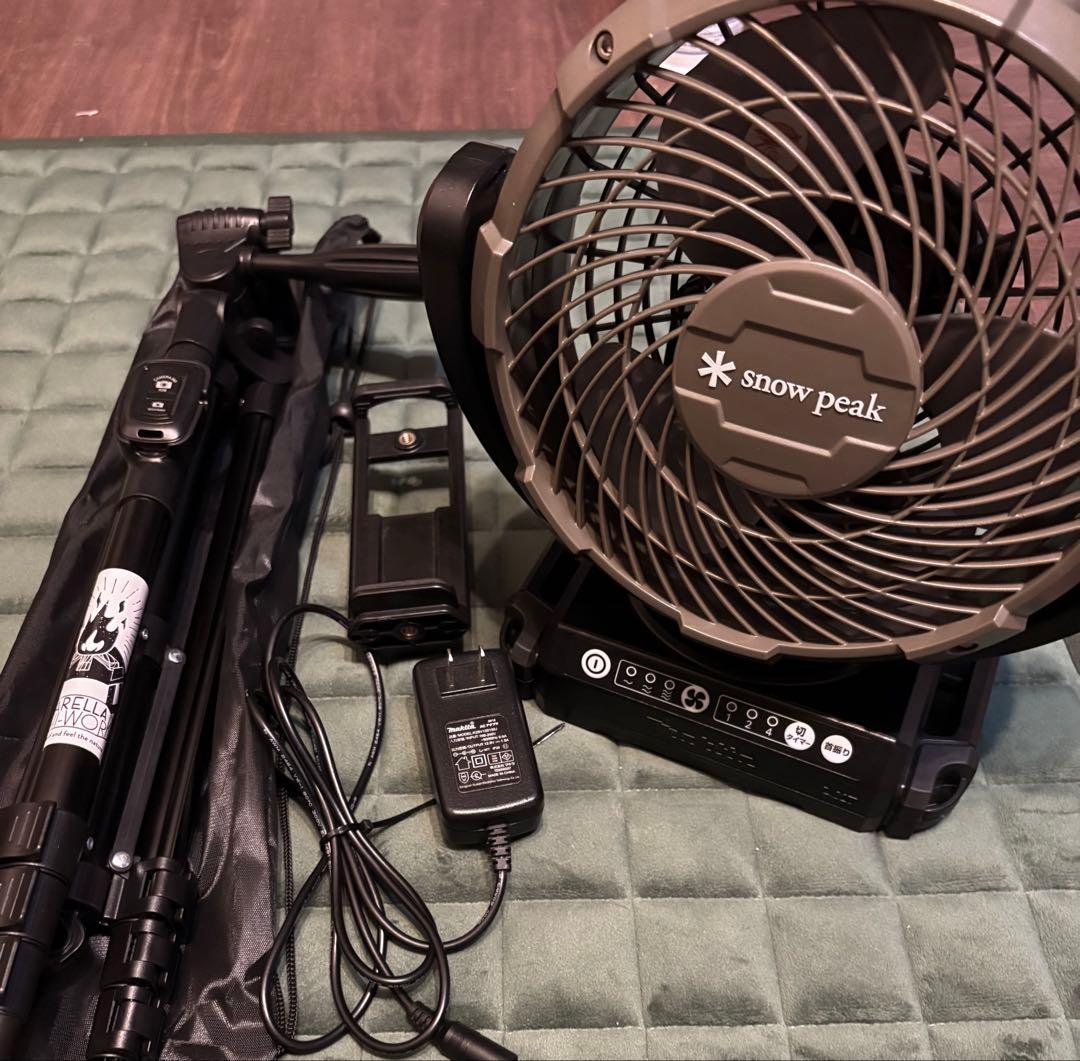 スノーピーク makita マキタ フィールドファン 扇風機