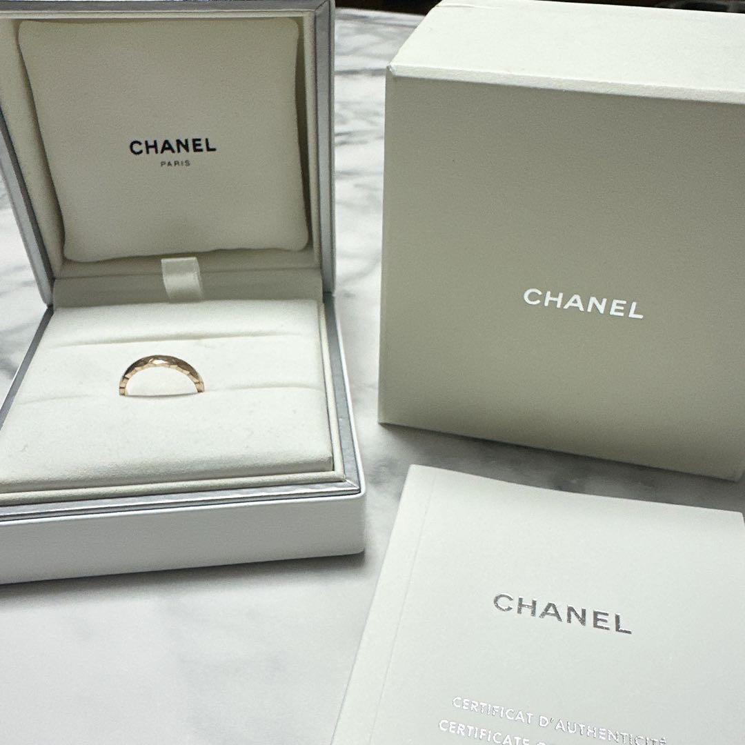 CHANEL / ココクラッシュコレクションリング（ベージュゴールド）