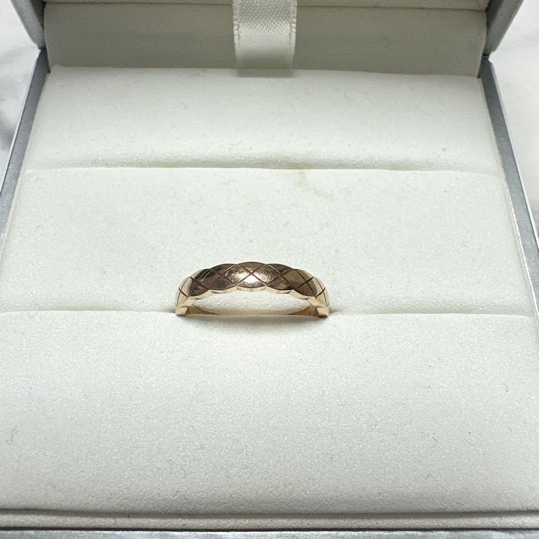 CHANEL / ココクラッシュコレクションリング（ベージュゴールド）