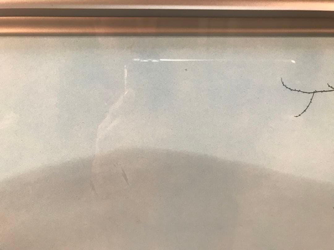 中村宗弘　「湖」　日本画１０号　直筆サイン・落款・共シール有り