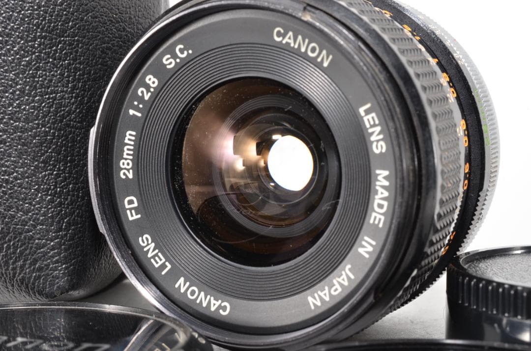 キヤノン Canon FD 28mm f2.8 S.C.#2050【付属品多数】