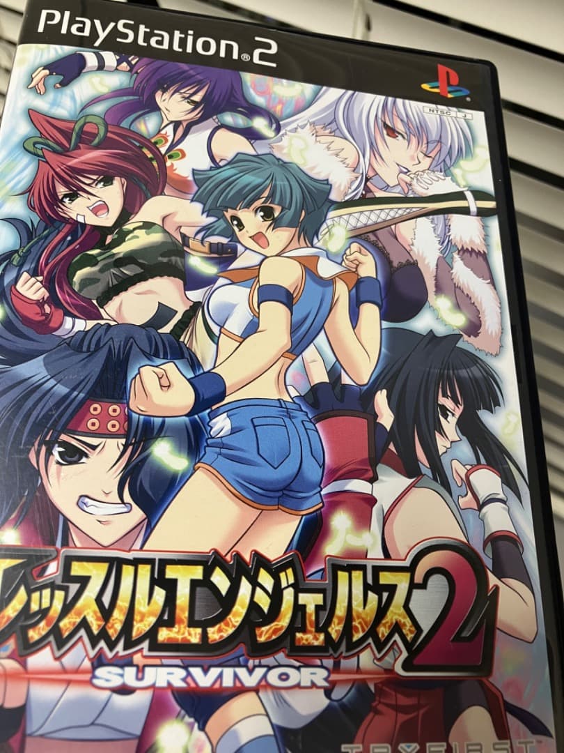 ぱ*ん様 ps2 レッスルエンジェルズ サバイバー2　攻略本付き