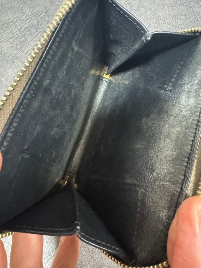 s*a様 SAINT LAURENT 二つ折り財布 グレー