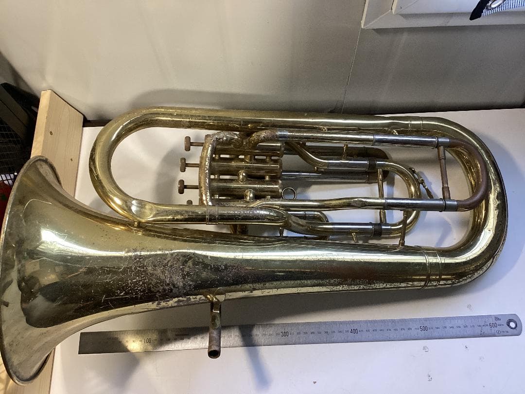 YAMAHA ヤマハ ユーフォニアム YEP-321 　錆、凹みあり