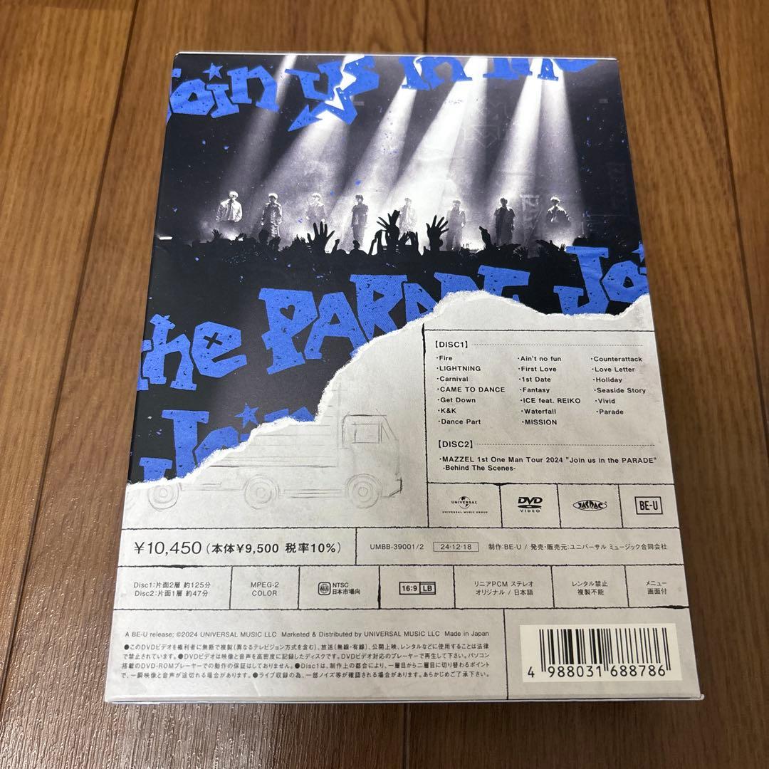 MAZZEL 1st One Man Tour 2024　DVD