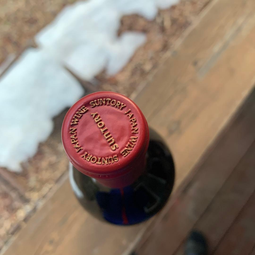 サントリー　フロム ファーム 岩垂原 メルロ 2019 ①