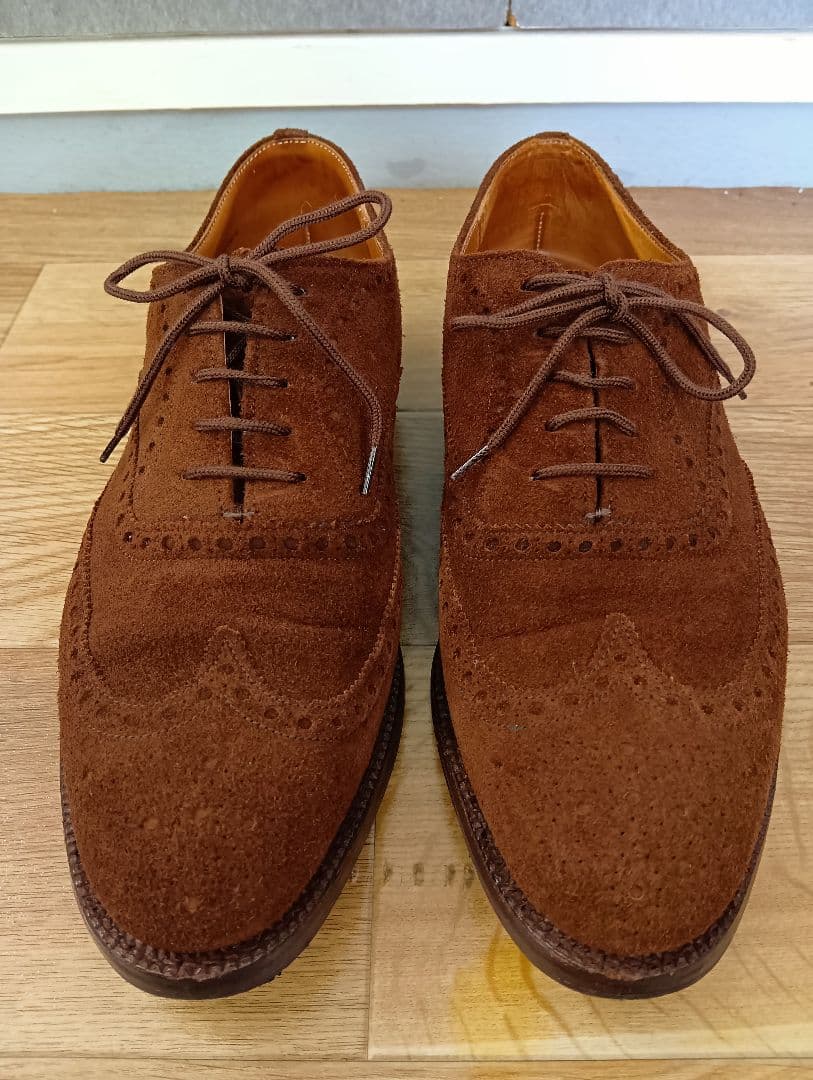 1*★様 旧Church'sチャーチ 3都市 REDCAR 6F スウェードウイ