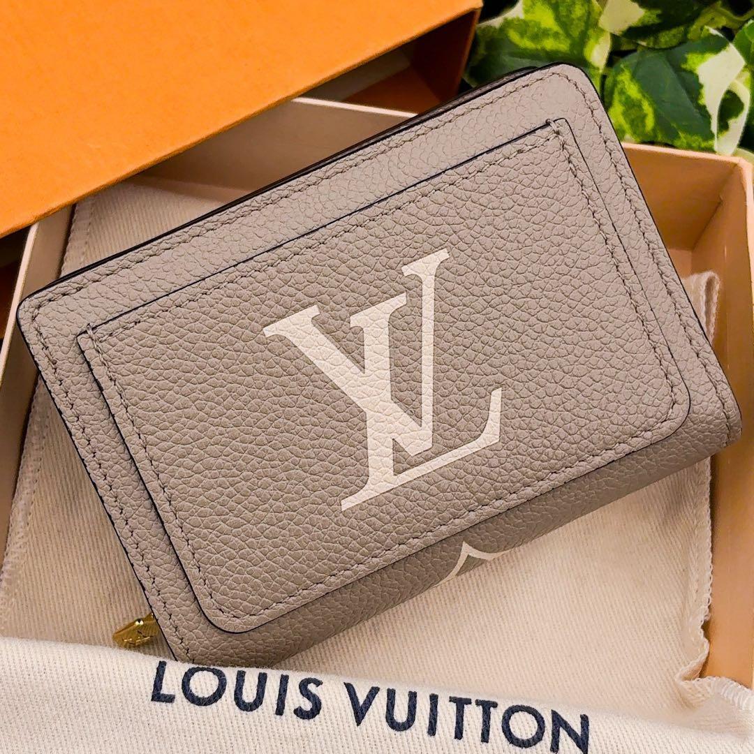 Milk　ルイヴィトン バイカラー クレア トゥルトレール 二つ折り財布