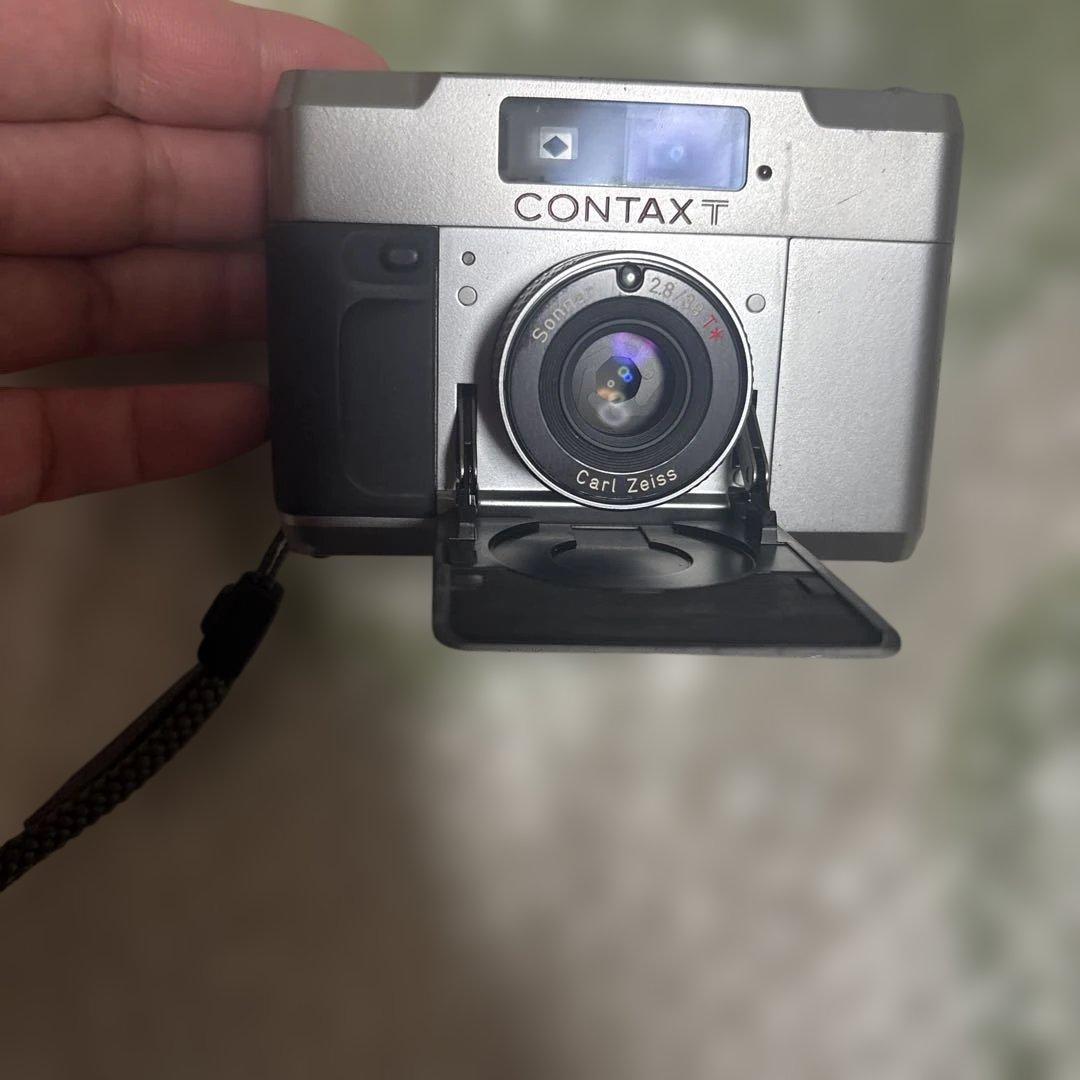 稀少品CONTAX T 初代 +T14ストロボ付き コンタックス