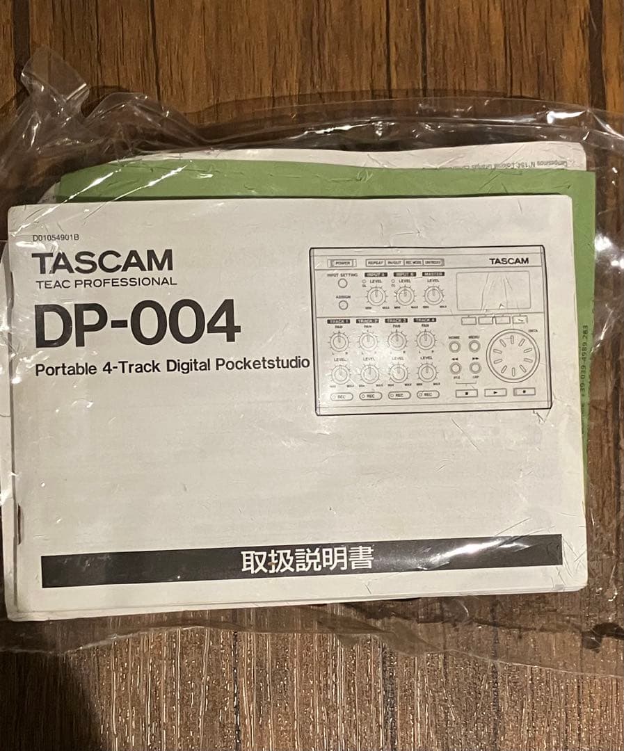 [美品]Tascam dp-004 4トラックMTR レコーダー