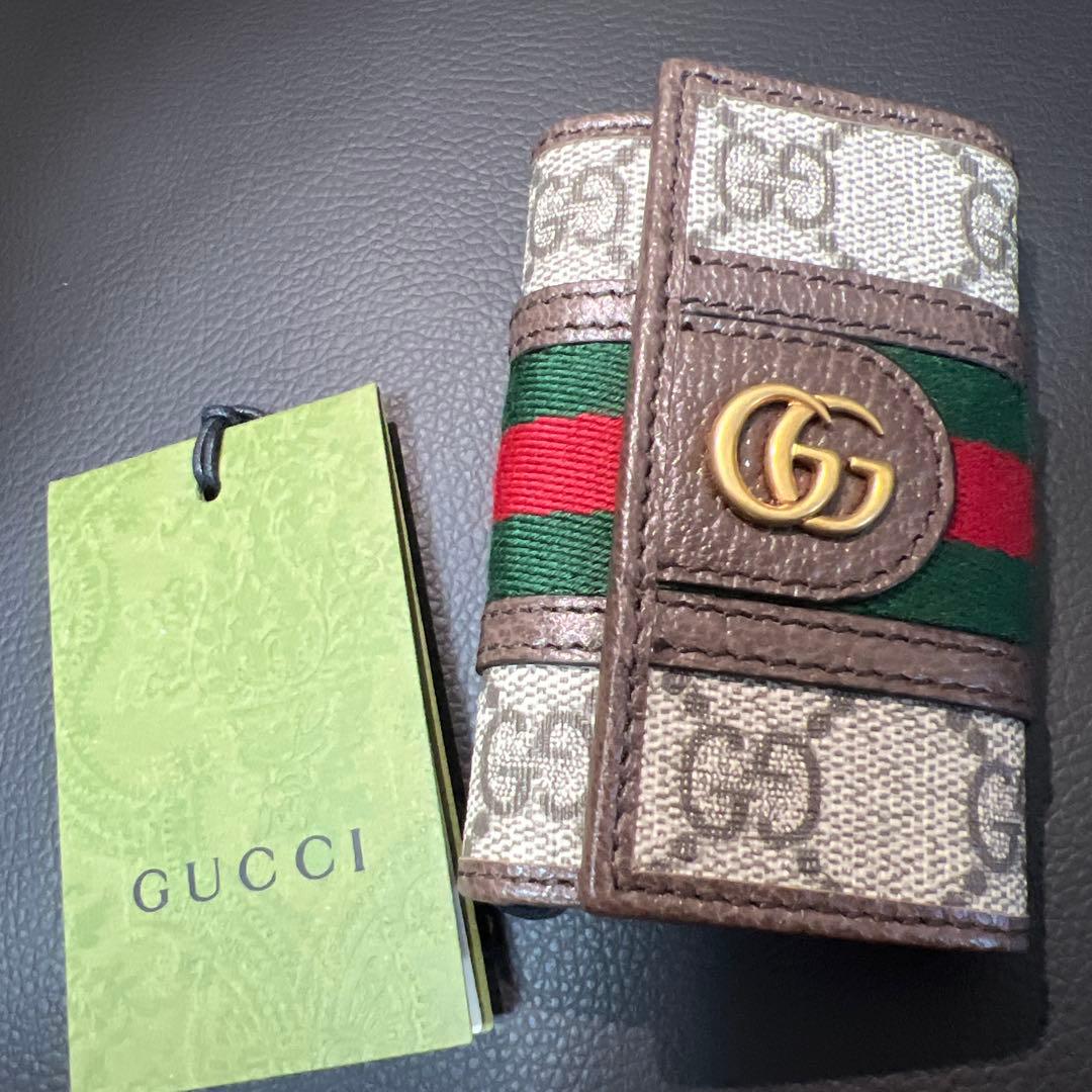 GUCCI 〔オフィディア〕GGキーケース