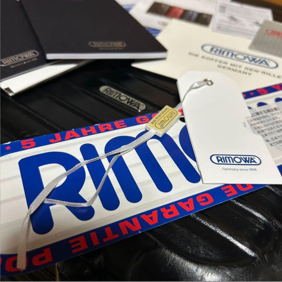 RIMOWA リモワ　 4輪 87L TSAロック ブラック キャリーケース