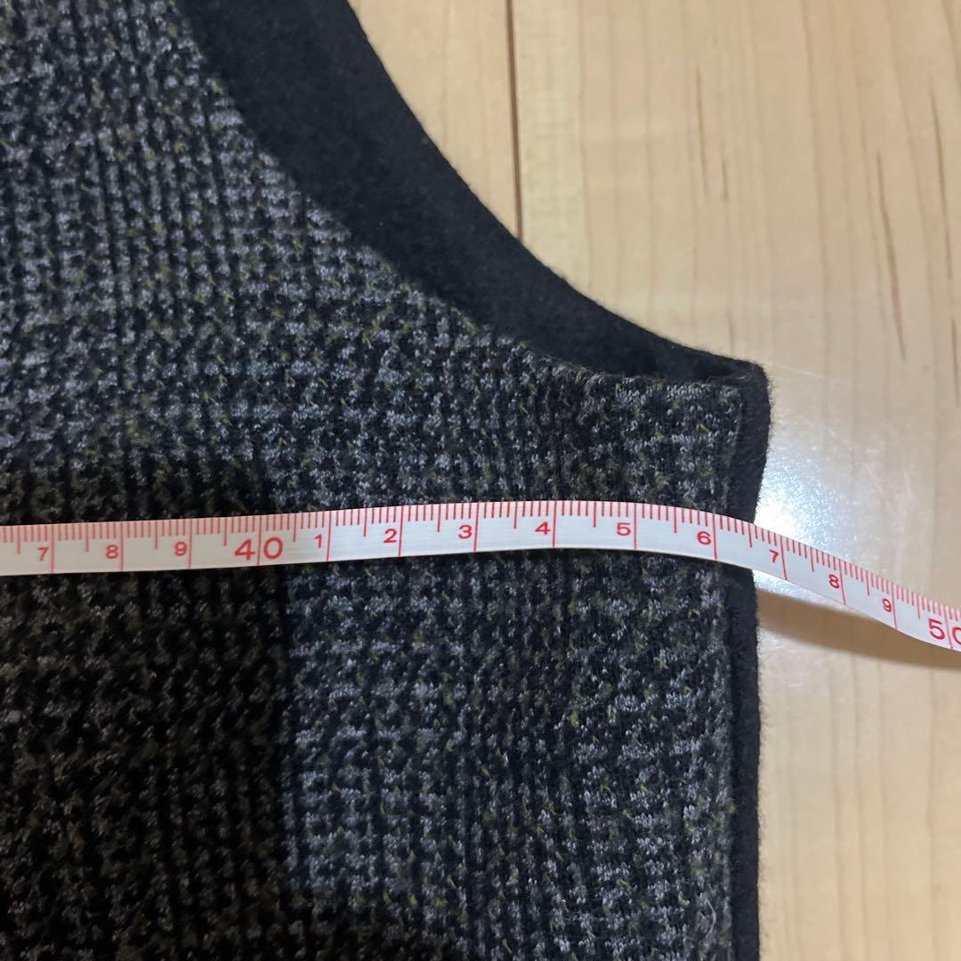 EMPORIO ARMANI チェック柄 スーツベスト