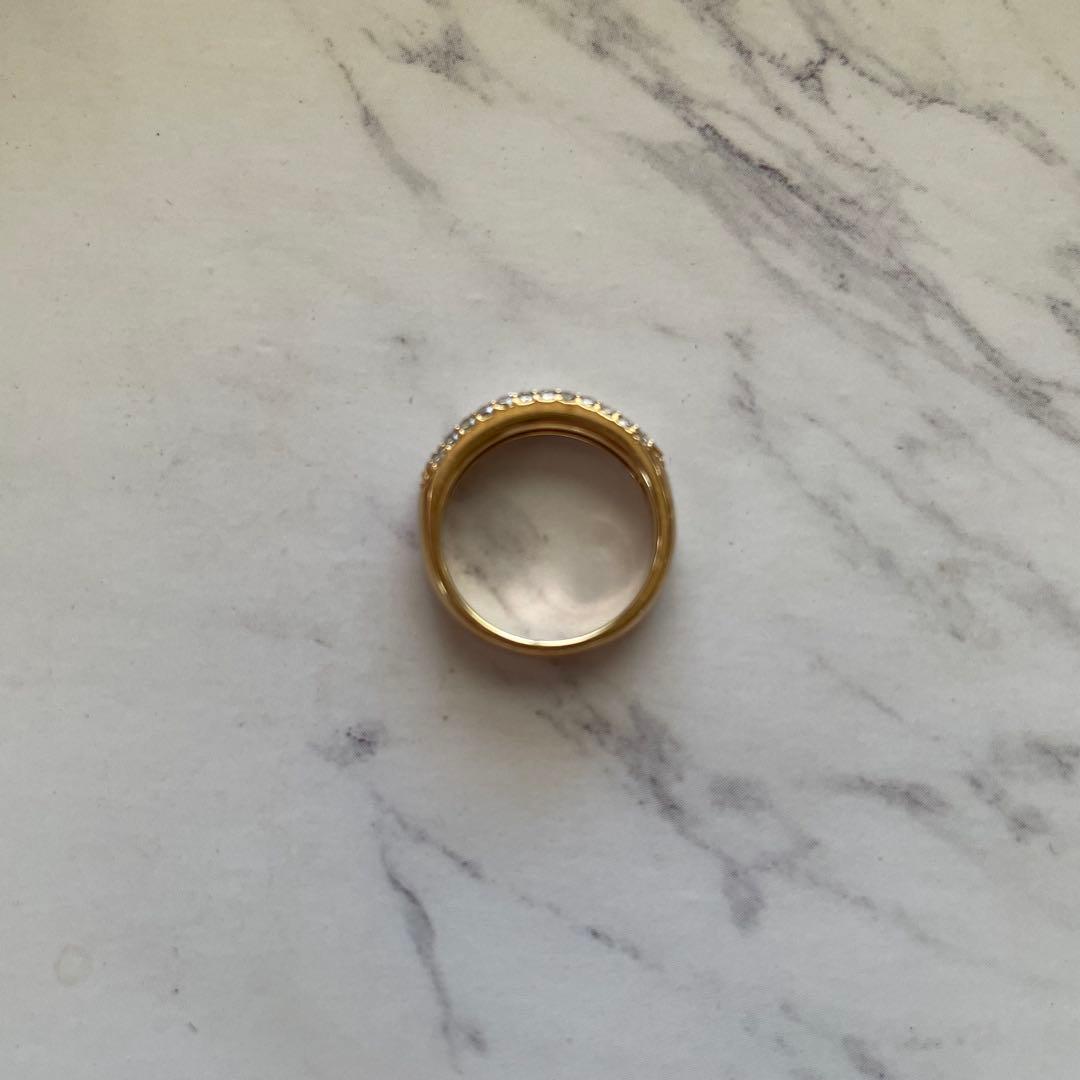 Ponte Vecchio K18YG ダイヤモンドリング ポンテヴェキオ