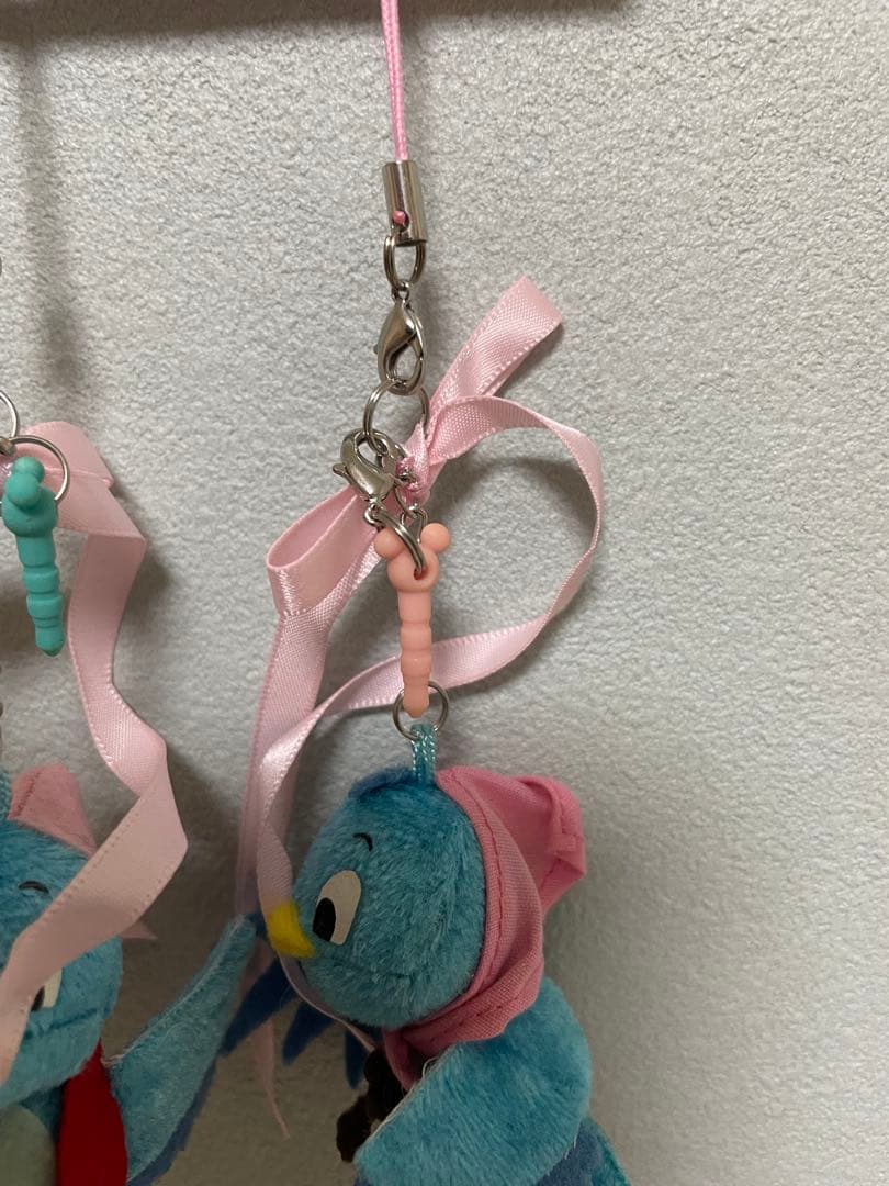 東京ディズニーリゾート シンデレラ青い鳥のストラップ 2個セット