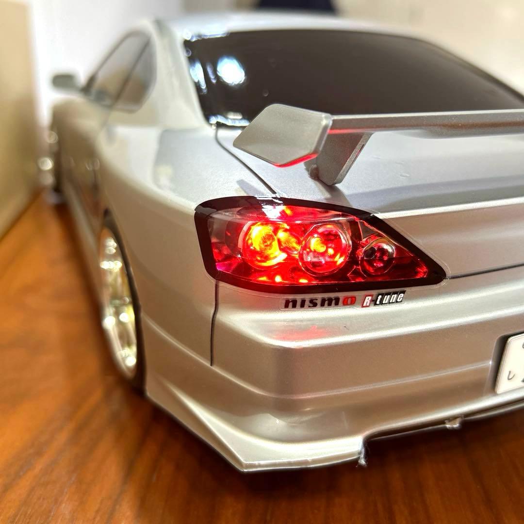 電飾付き タミヤ ニスモ COPPERMIX シルビア スペアボディ