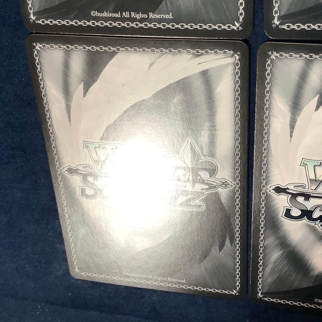 ヴァイスシュヴァルツ　王の矜持アインズ SP サイン　4枚