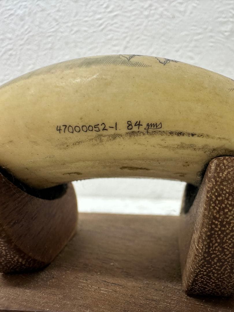 Doug Jine 船の彫刻 置物 84g