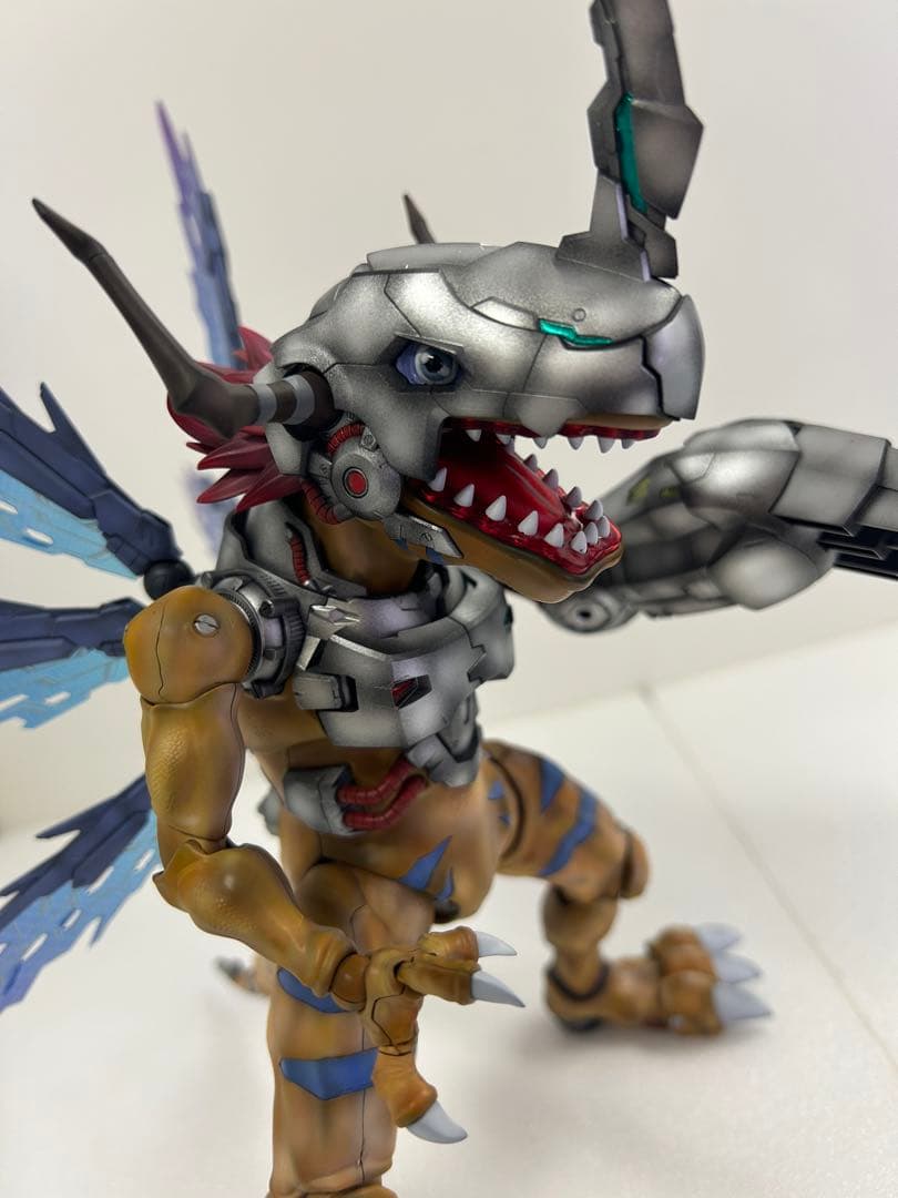 初売り ガンプラ全塗装完成品 デジモンメタルグレイモン
