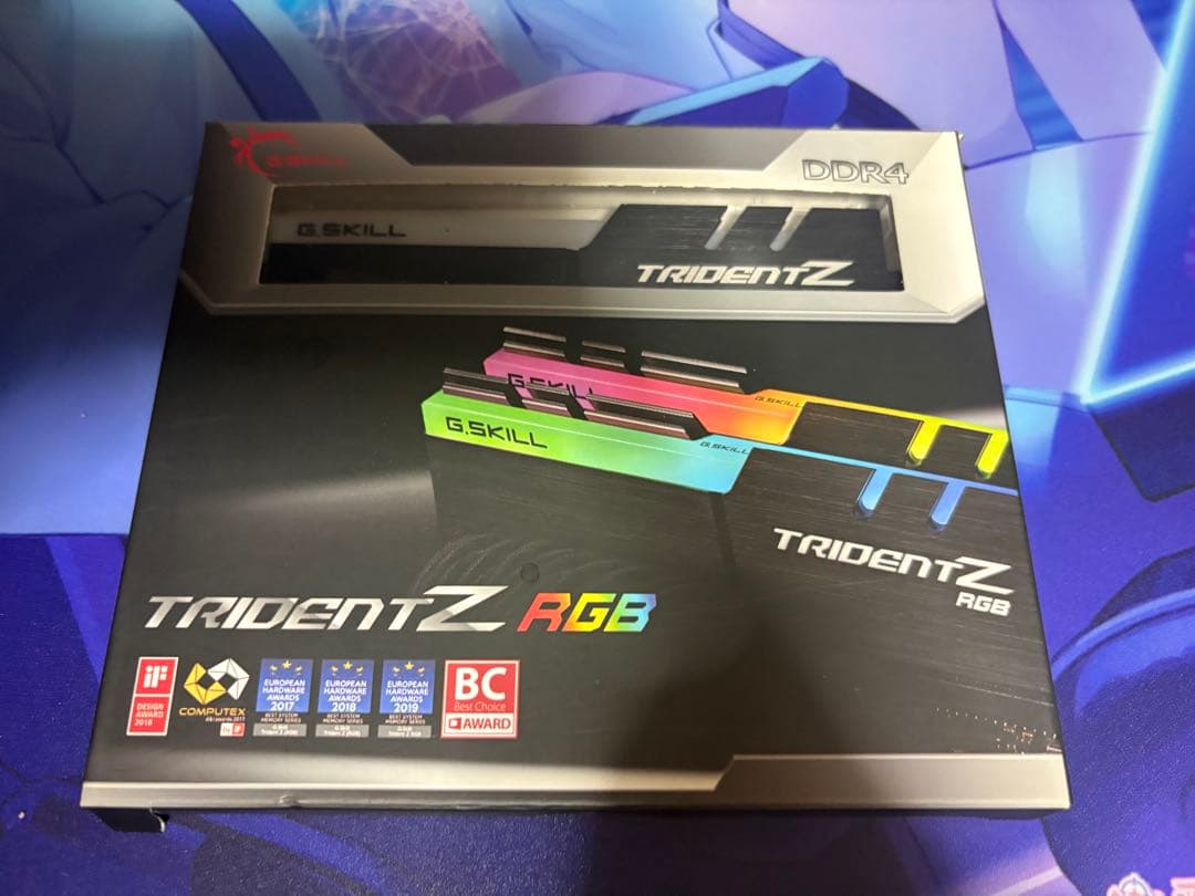 【美品】g.skill tridentZ rgb 32GB(16gb×2)