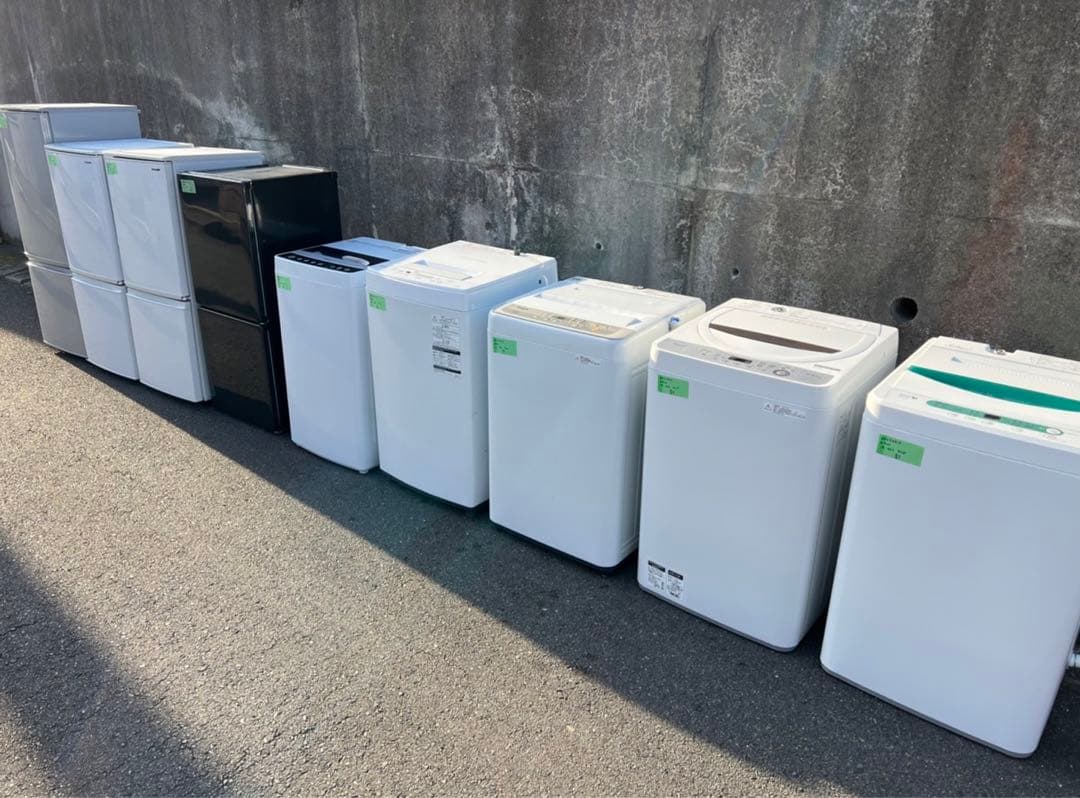 【高年式】お任せ4点セット 一人暮らし用 冷蔵庫、洗濯機