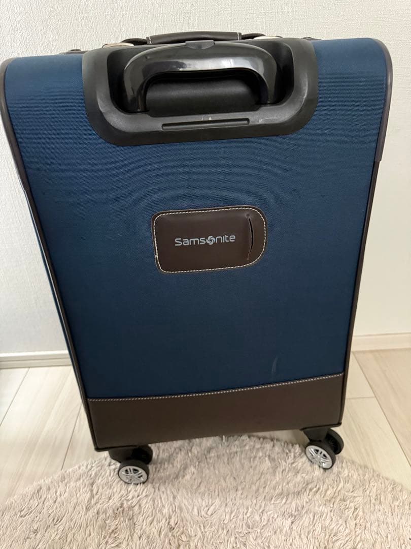 【機内持ち込みサイズ】Samsonite ネイビー キャリーケース