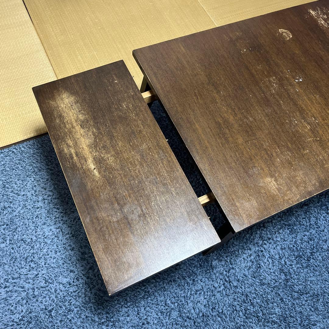 ギミック　可動部良好　ローテーブル　ダイニングテーブル