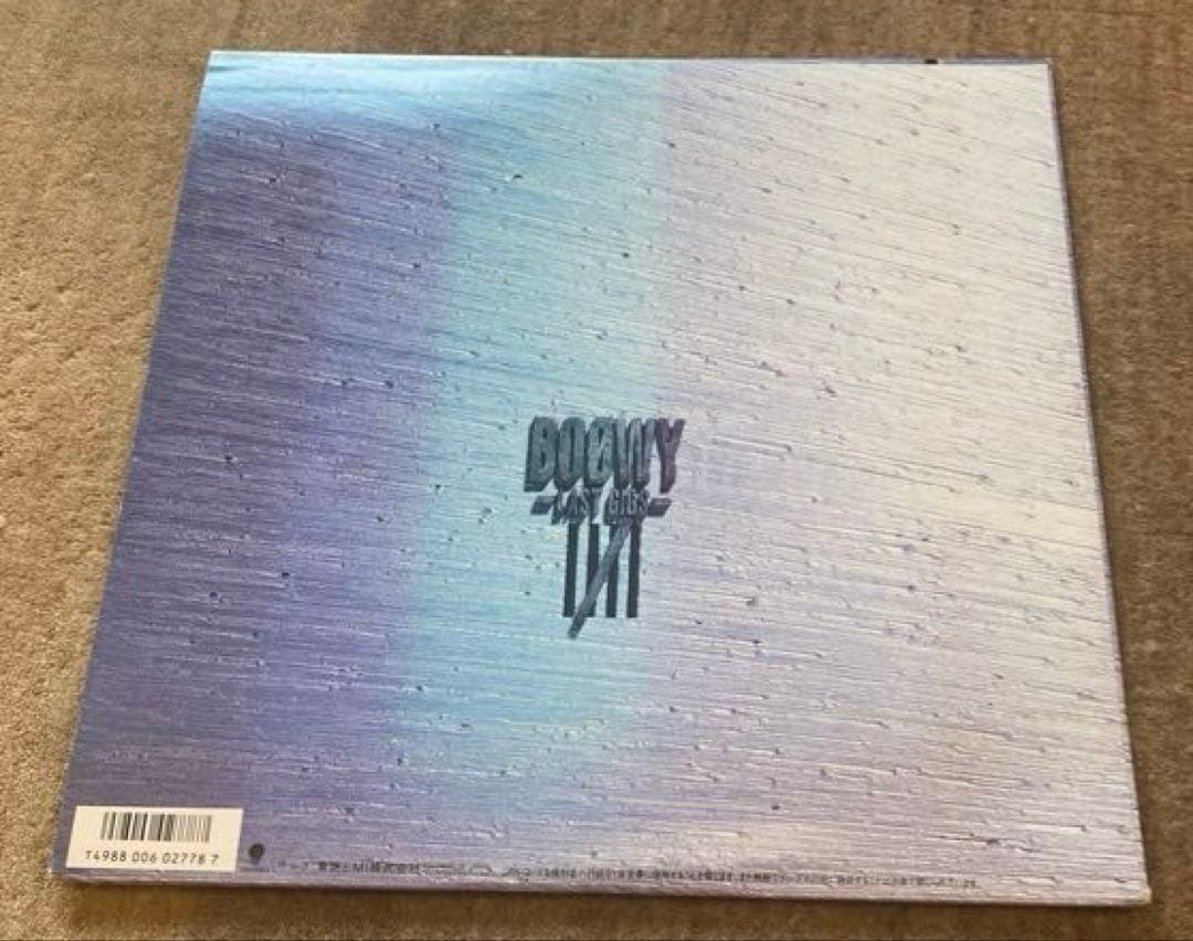 【レコード】BOOWY レコード4枚セット+おまけ