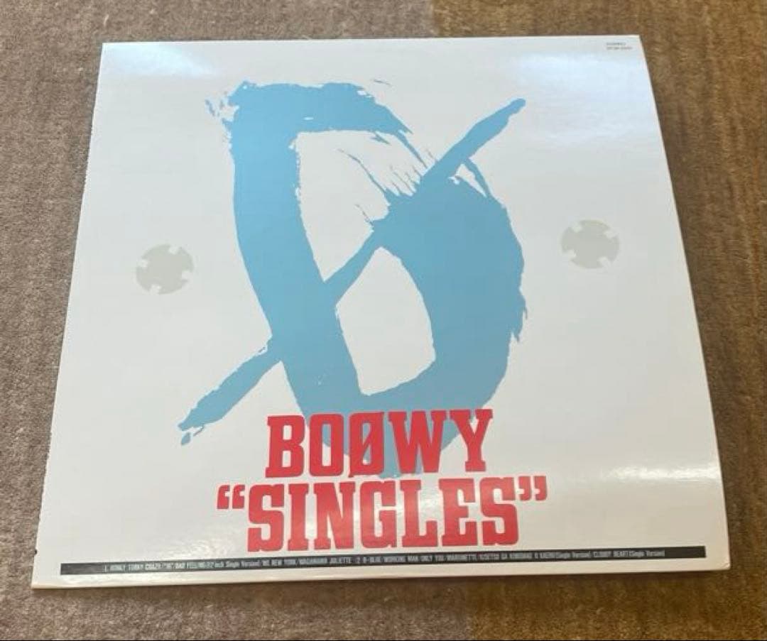 【レコード】BOOWY レコード4枚セット+おまけ