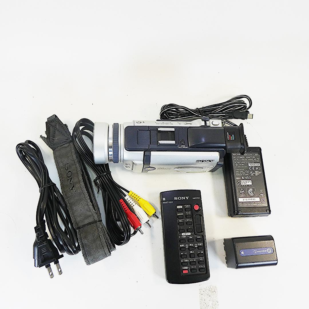 動作品ソニー DCR-TRV30 MiniDVビデオカメラ　DVDダビングに最適