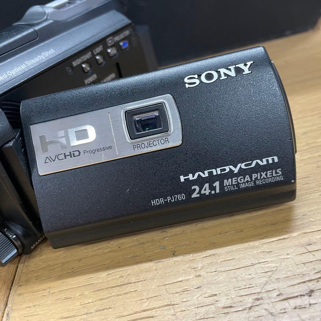 動作品 SONY HDR-PJ760V ビデオカメラ 2012年製