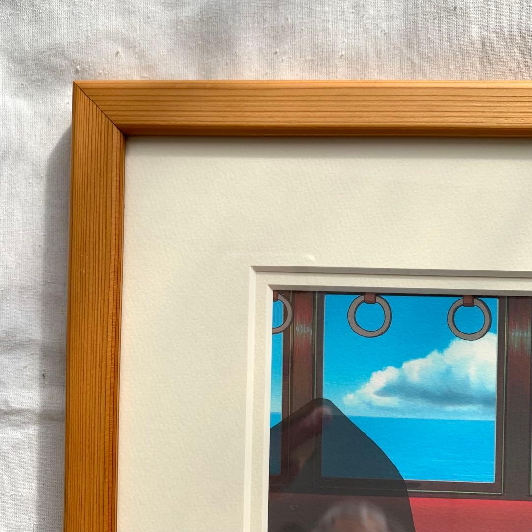 ｍ*２様 【非売品】ジブリ 千と千尋の神隠し セル画 海原鉄道 千尋とカオナシ