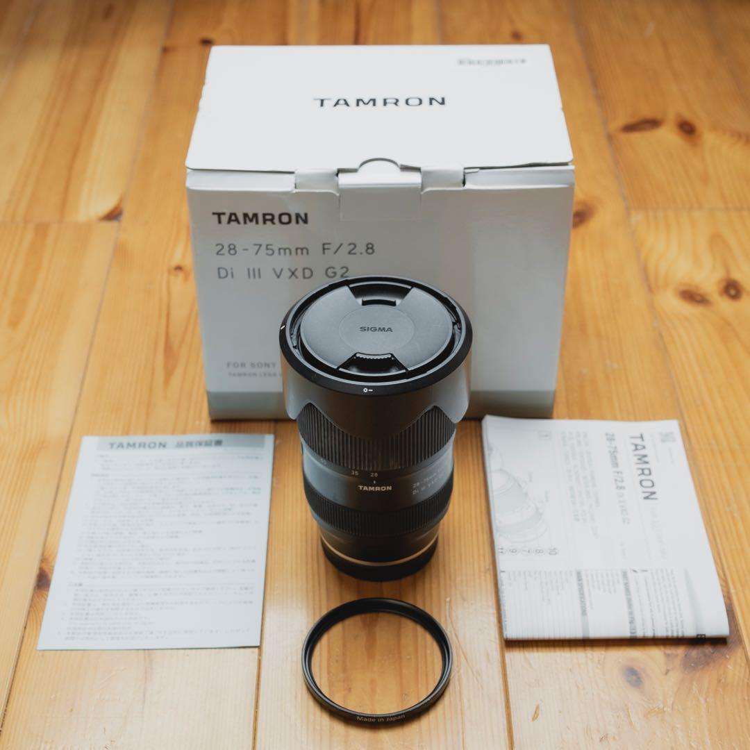 【おまけ付き】 TAMRON 28-75mm F/2.8 Di III G2