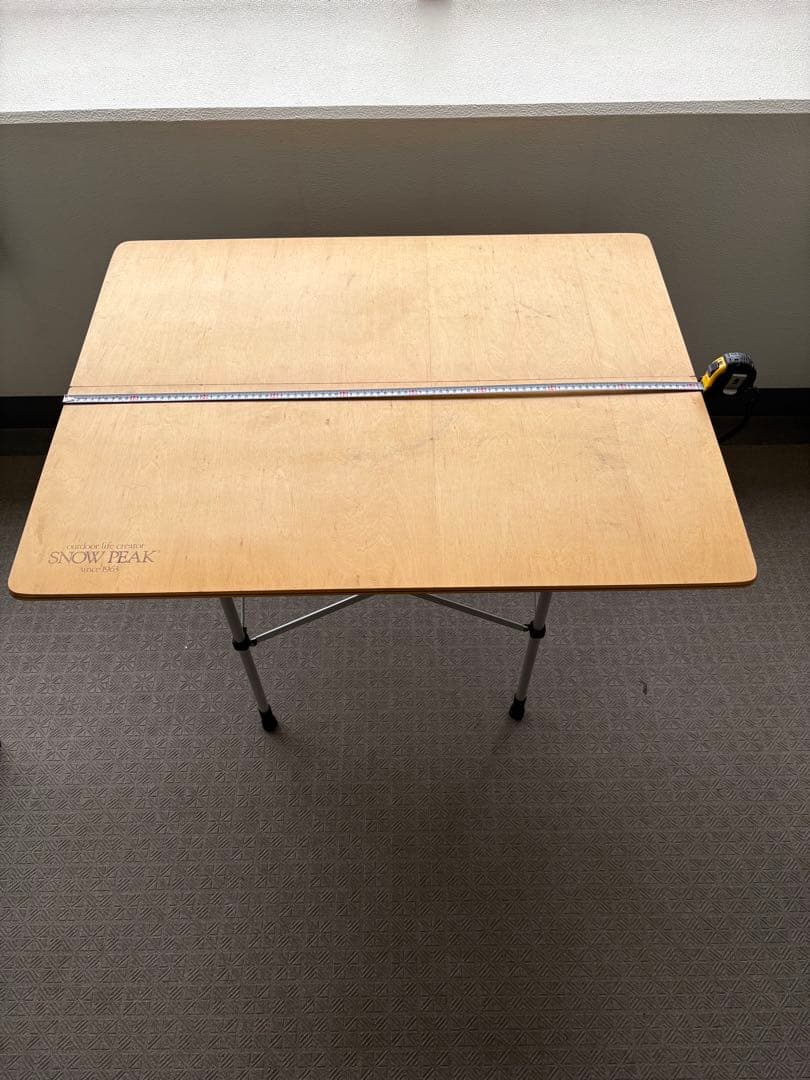 ヤマコウ期の  peak アジャスタブル フォールディングテーブル