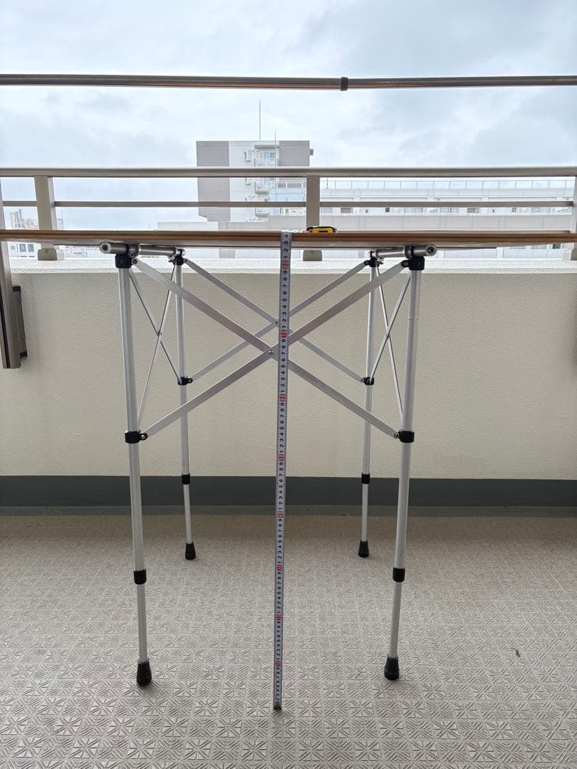 ヤマコウ期の  peak アジャスタブル フォールディングテーブル