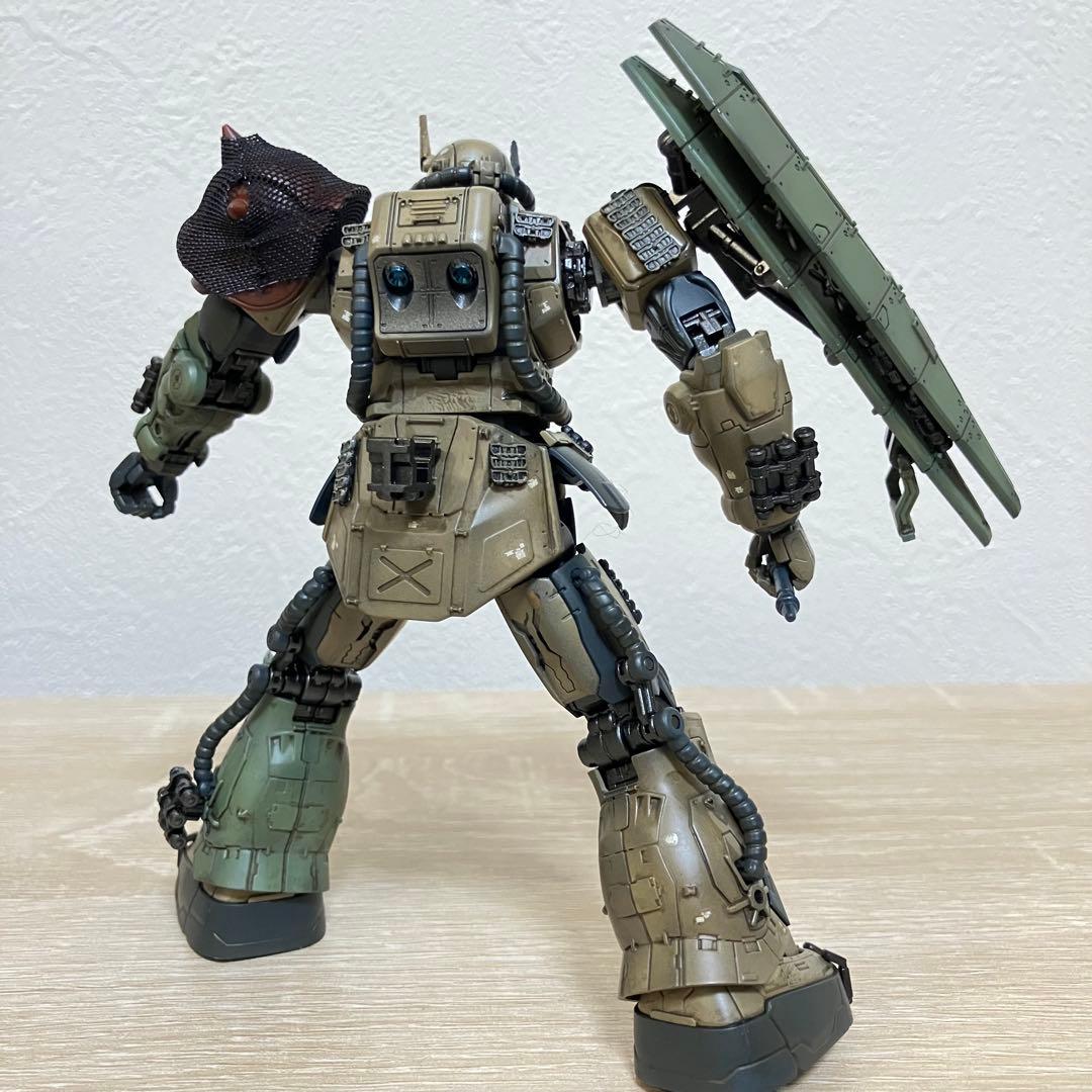 hg ザクⅡ F型 ソラリ機 ルショーン機 チャブス機 ケイル機