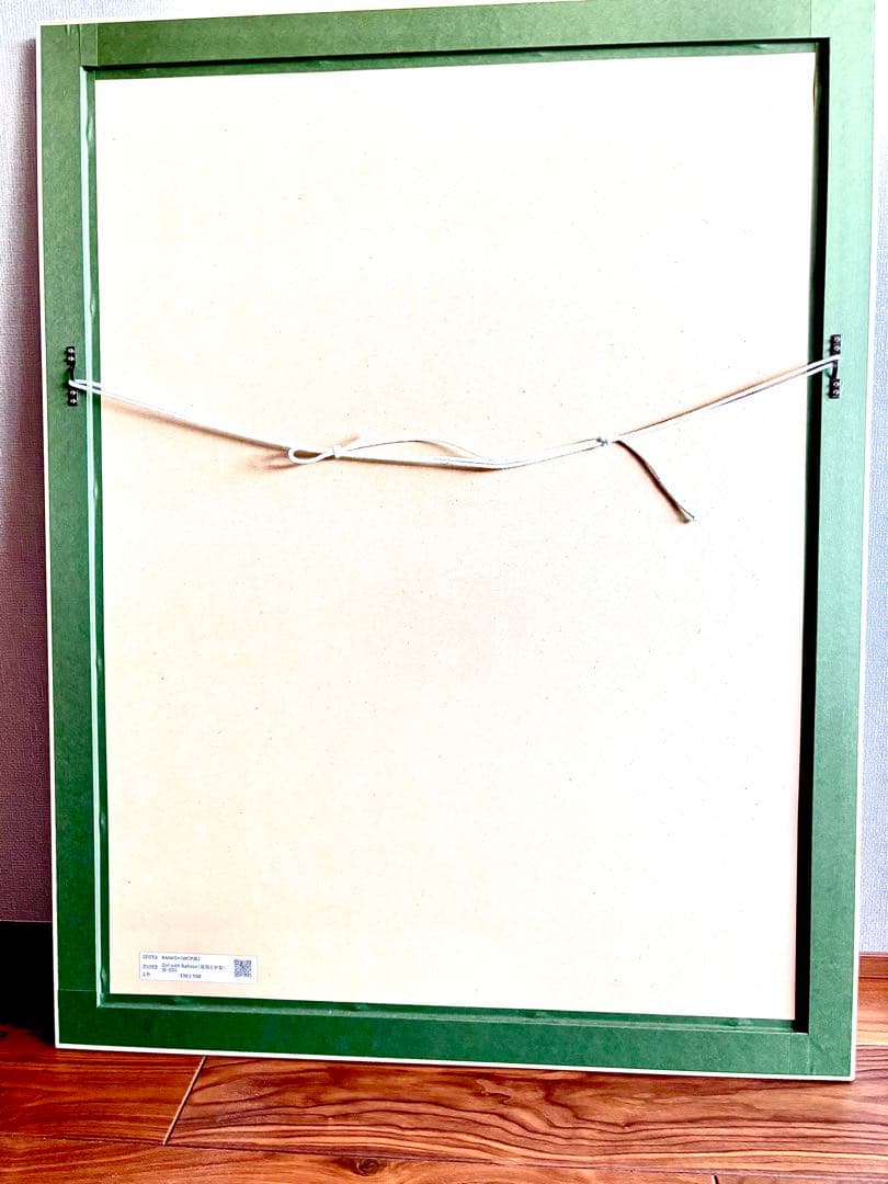 Banksy - Girl with balloon （風船と少女・紫・ED）