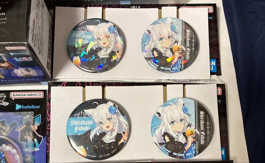 一番くじ ホロライブ ～Villain Style～　白上フブキ賞 7点セット