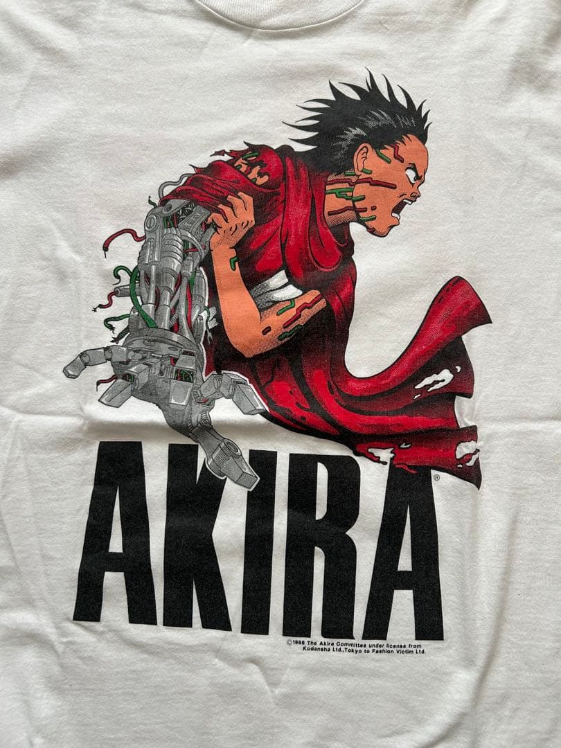 90s AKIRA 鉄雄 ヴィンテージ 半袖 Tシャツ L アキラ