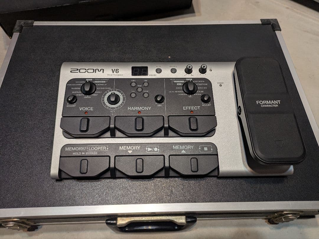 ZOOM V6-SP ヴォーカルプロセッサー
