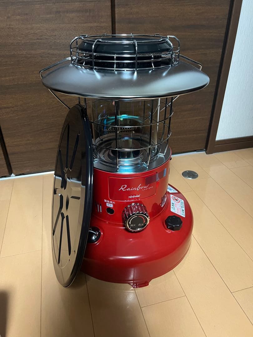 TOYOTOMI レインボーストーブ 希少のレッドです♪ケース附属♪